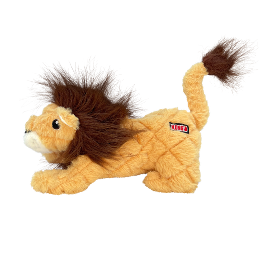 KONG Scampers Lion Medium Plush Dog Toy Durable Play - main product image