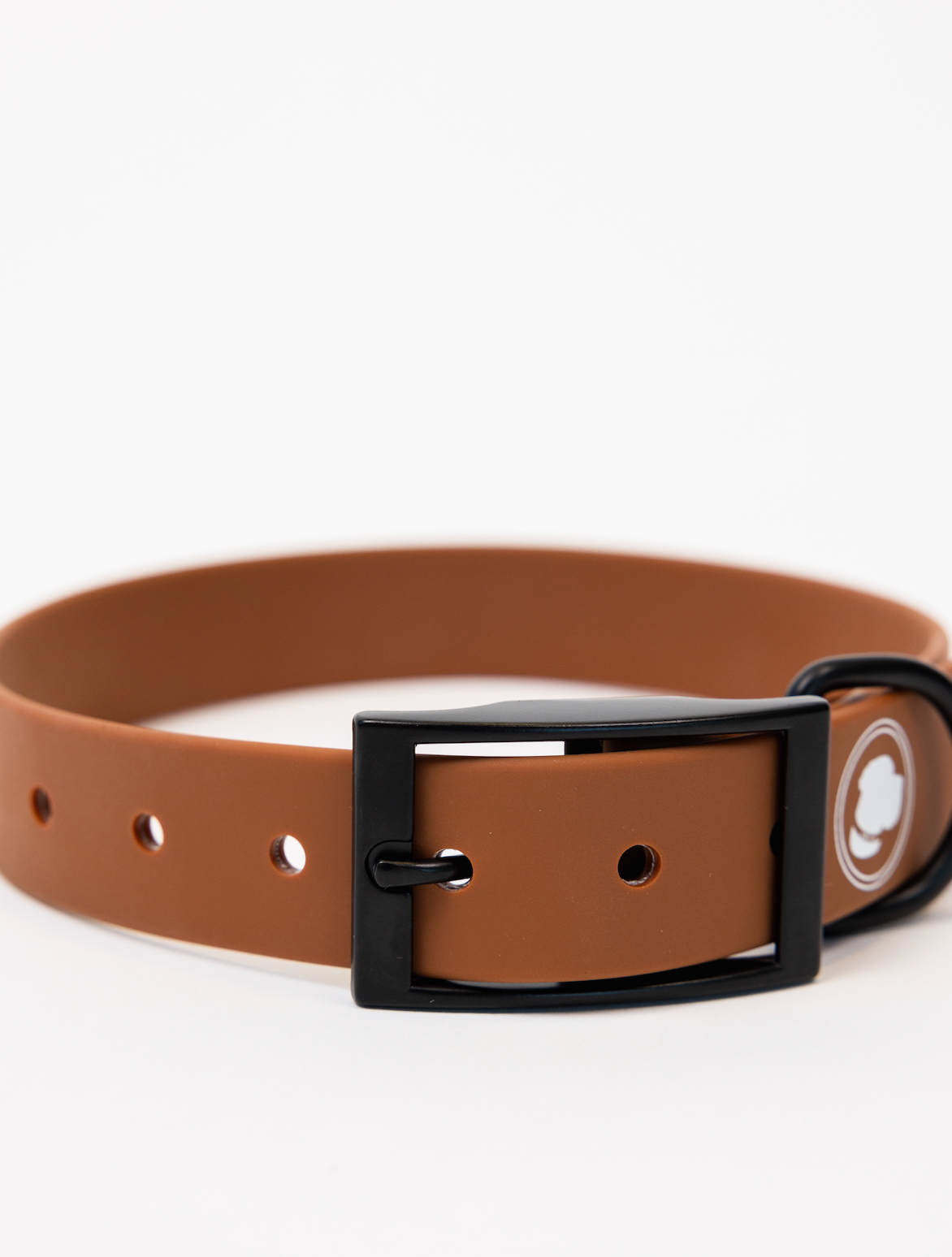 Dog Collar Collar Coco Brown Essen Adjustable Walking Collar - lifestyle product image for dog collar