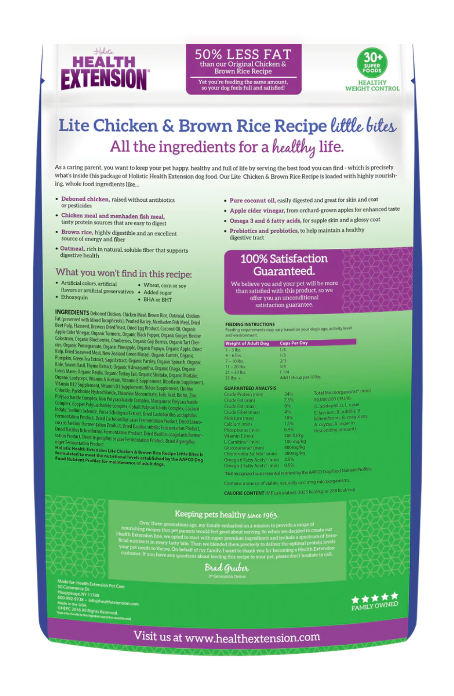 Health Extension All Life Stages Little Bites Lite Original - detail view