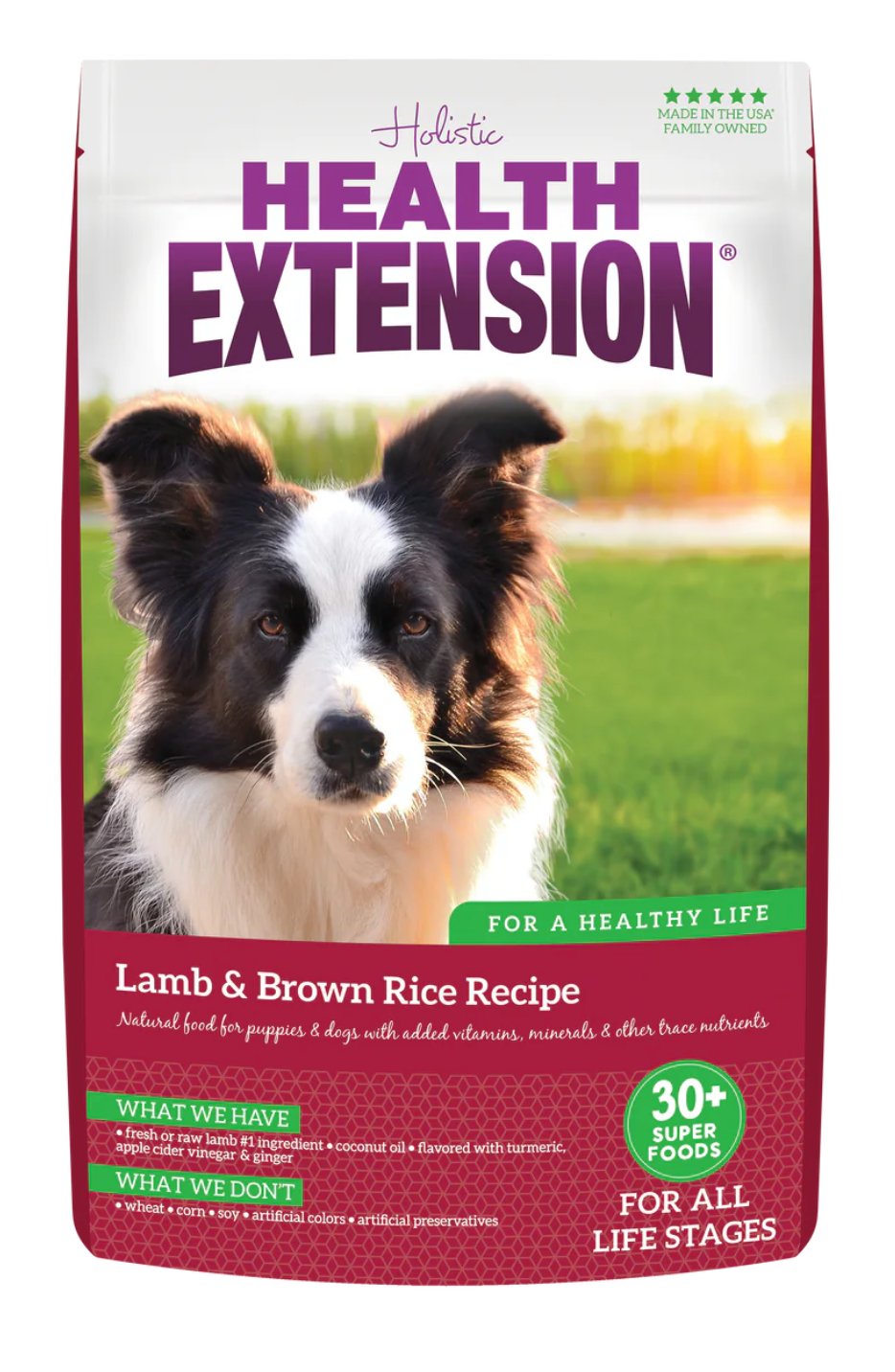 Health Extension All Life Stages Lamb And Brown Rice Dog Dry - main product image