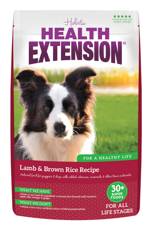 Health Extension All Life Stages Lamb And Brown Rice Dog Dry - main product image