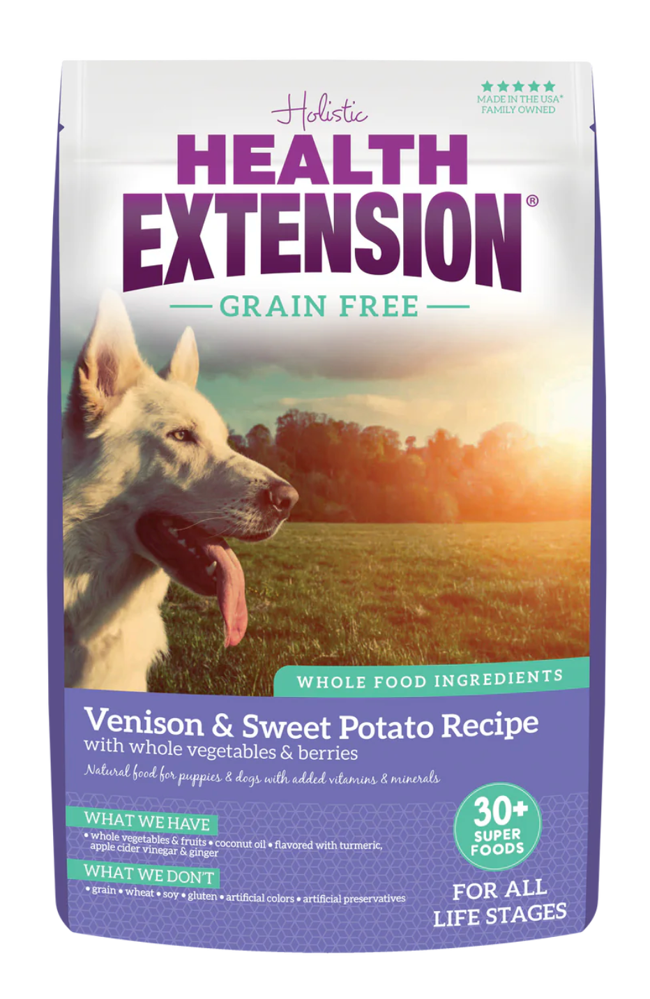 Health Extension All Life Stages Grain Free Venison And Dog - main product image