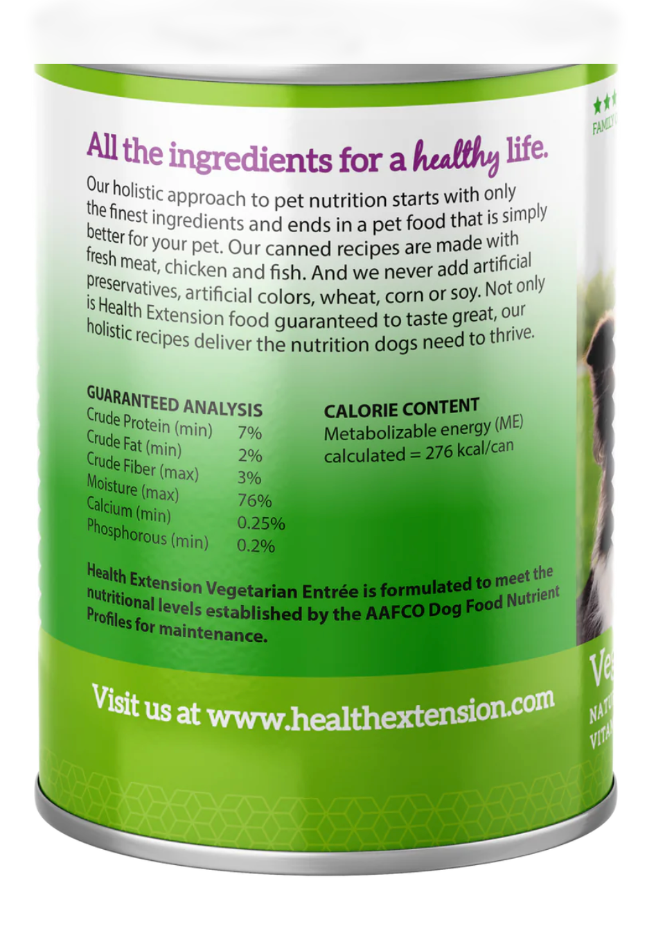 Health Extension All Life Stages Grain Free Vegetarian Wet - detail view