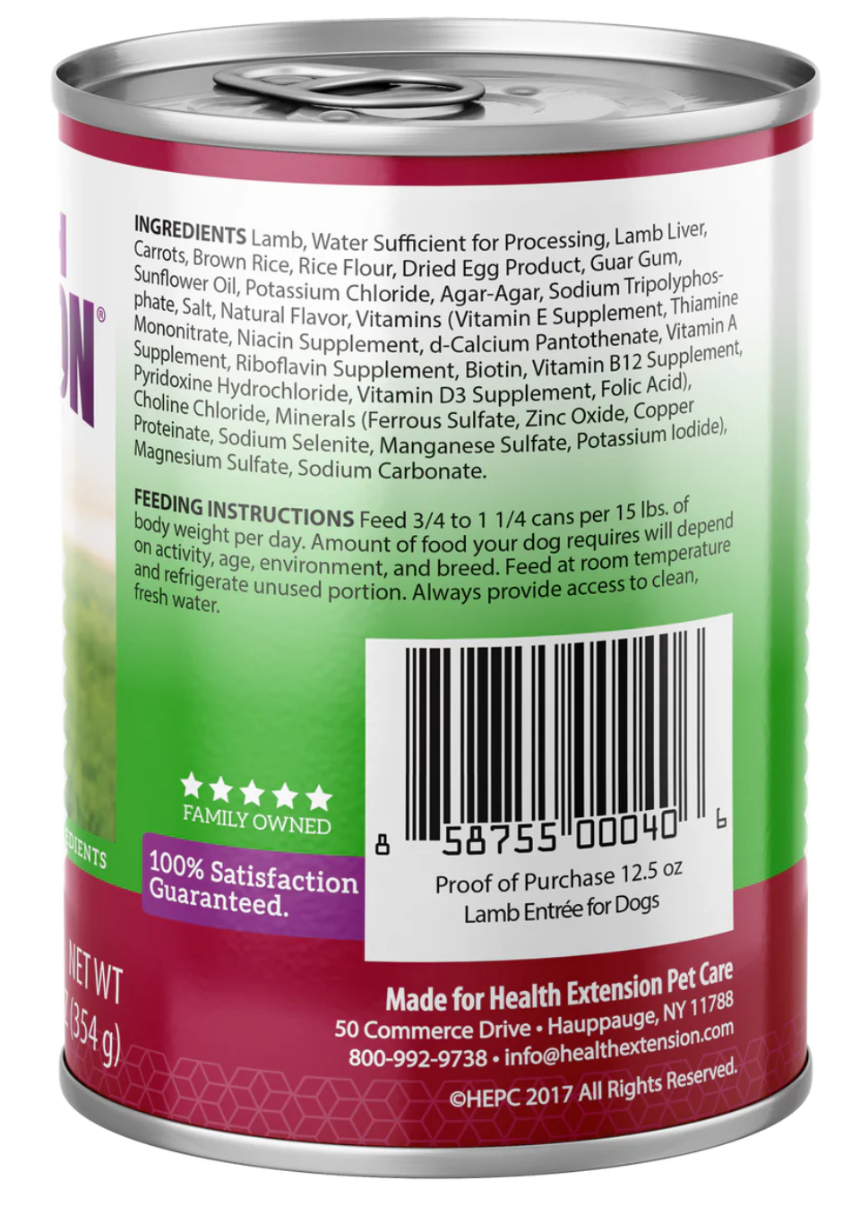Health Extension All Life Stages Grain Free Lamb Entree Wet - lifestyle view