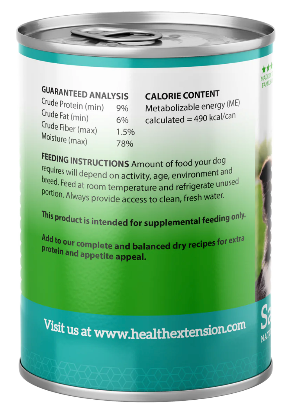 Wet Dog Food Premium Salmon Recipe 12.5oz Daily Meals Premiu - detail view