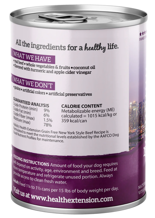 Health Extension All Life Stages Grain Free New York Style - detail view