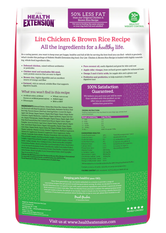 Health Extension All Life Stages Lite Original Chicken And - detail view