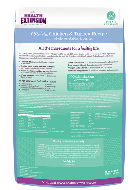 Health Extension All Life Stages Grain Free Little B 67621 - detail view