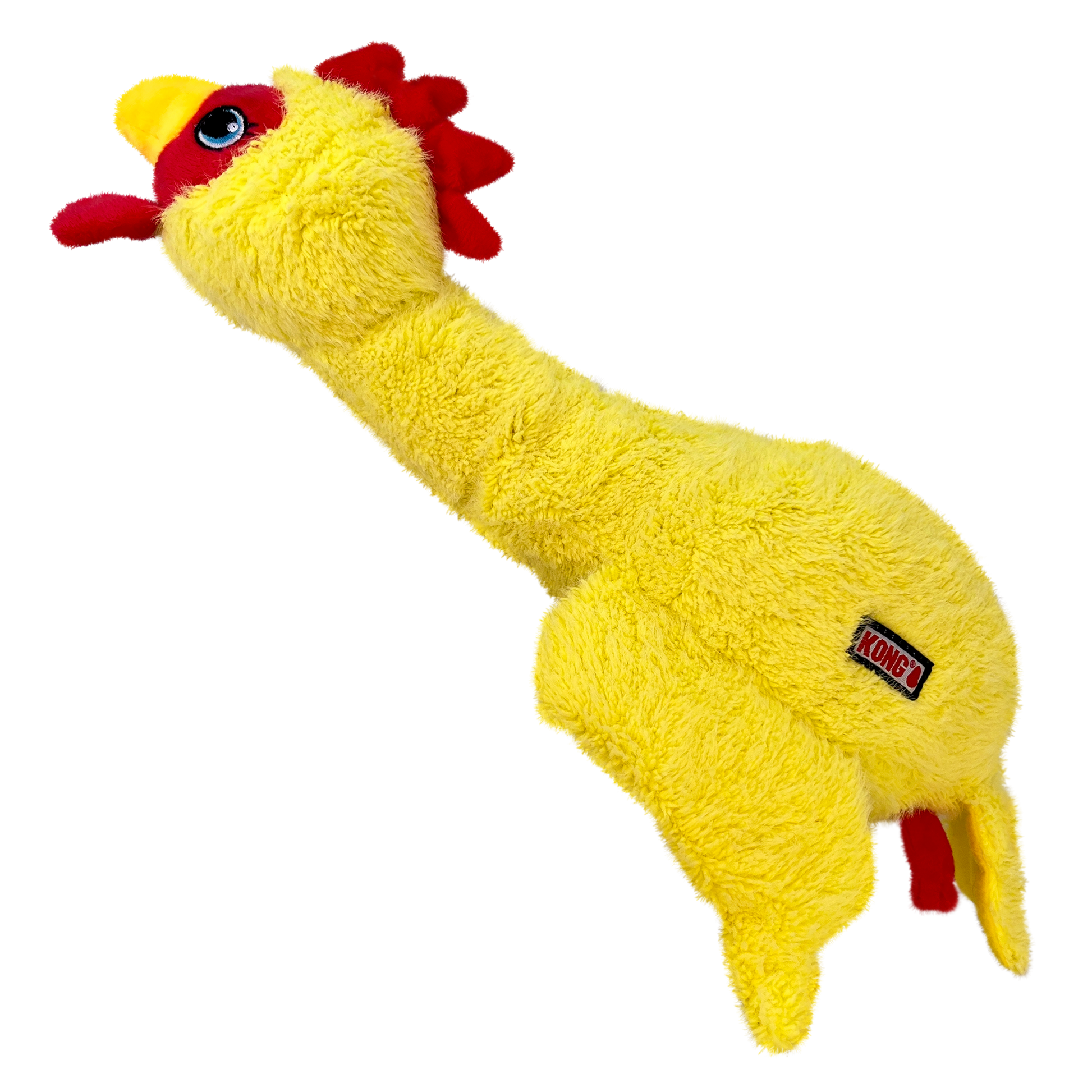 KONG Scruffs Chicken Medium Large Plush Dog Toy Durable Play - main product image