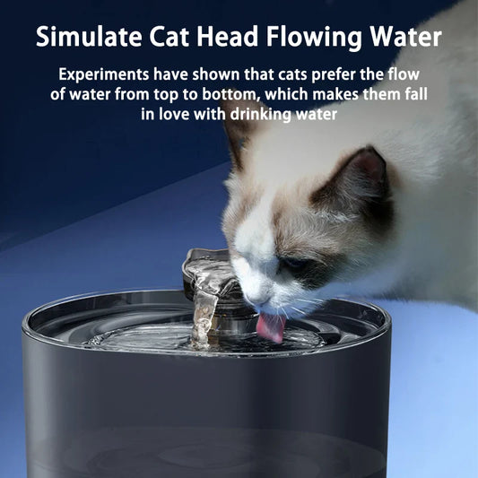 Cat Water Fountain Automatic Recirculating Fountain main product image for dogs and cats