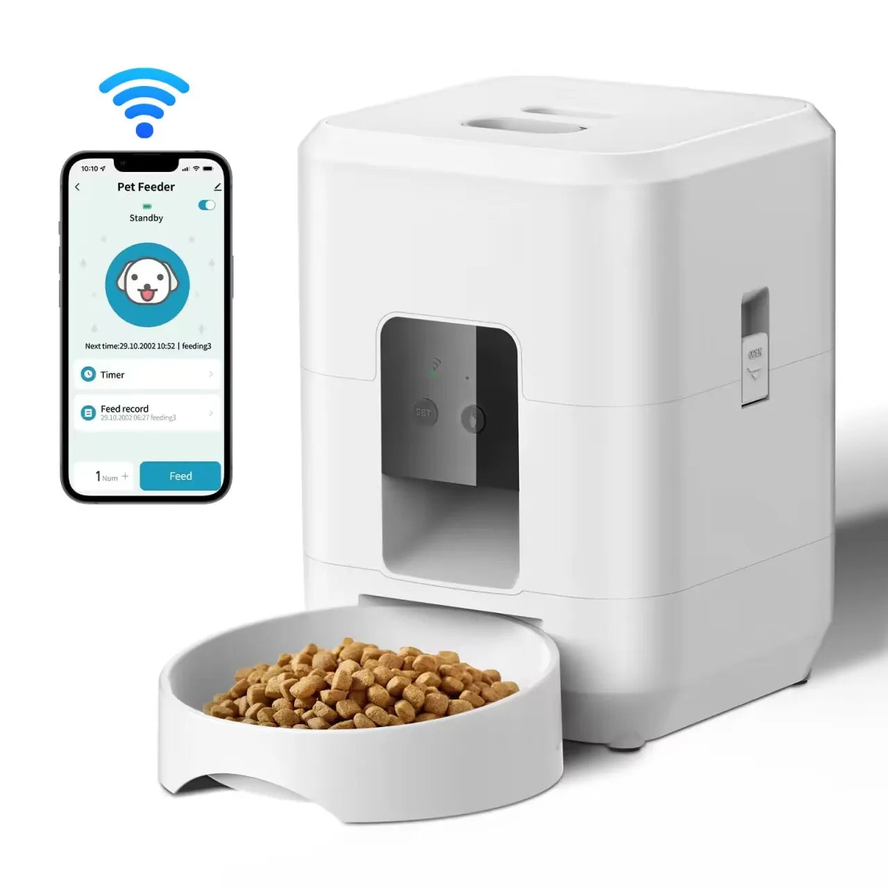 Cat Food Smart Feeder Automatic Feeder Slow Food Machine main product image for dogs and cats