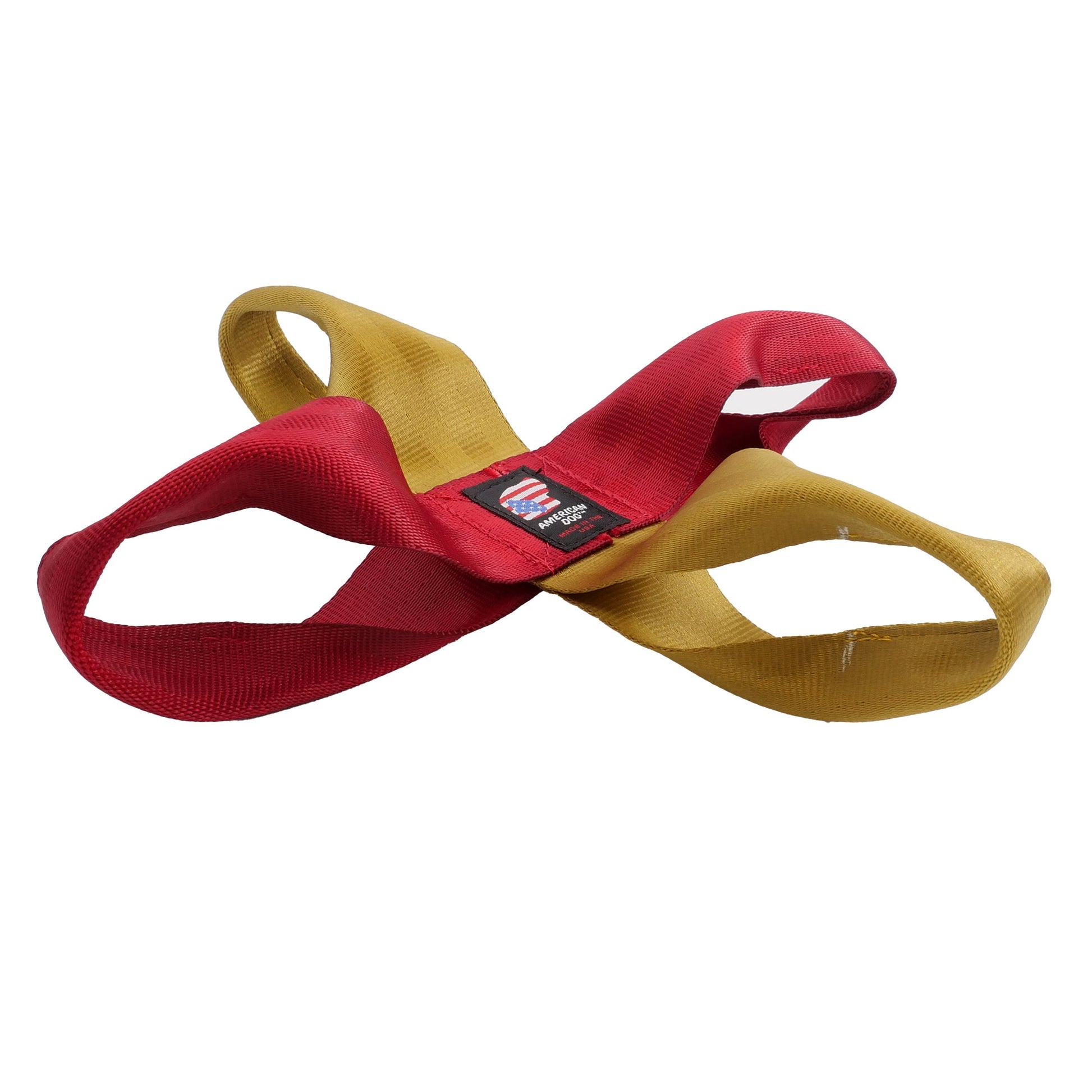 Dog Toy Seatbelt Quad Flopper Interactive Plush Chew Play - lifestyle view