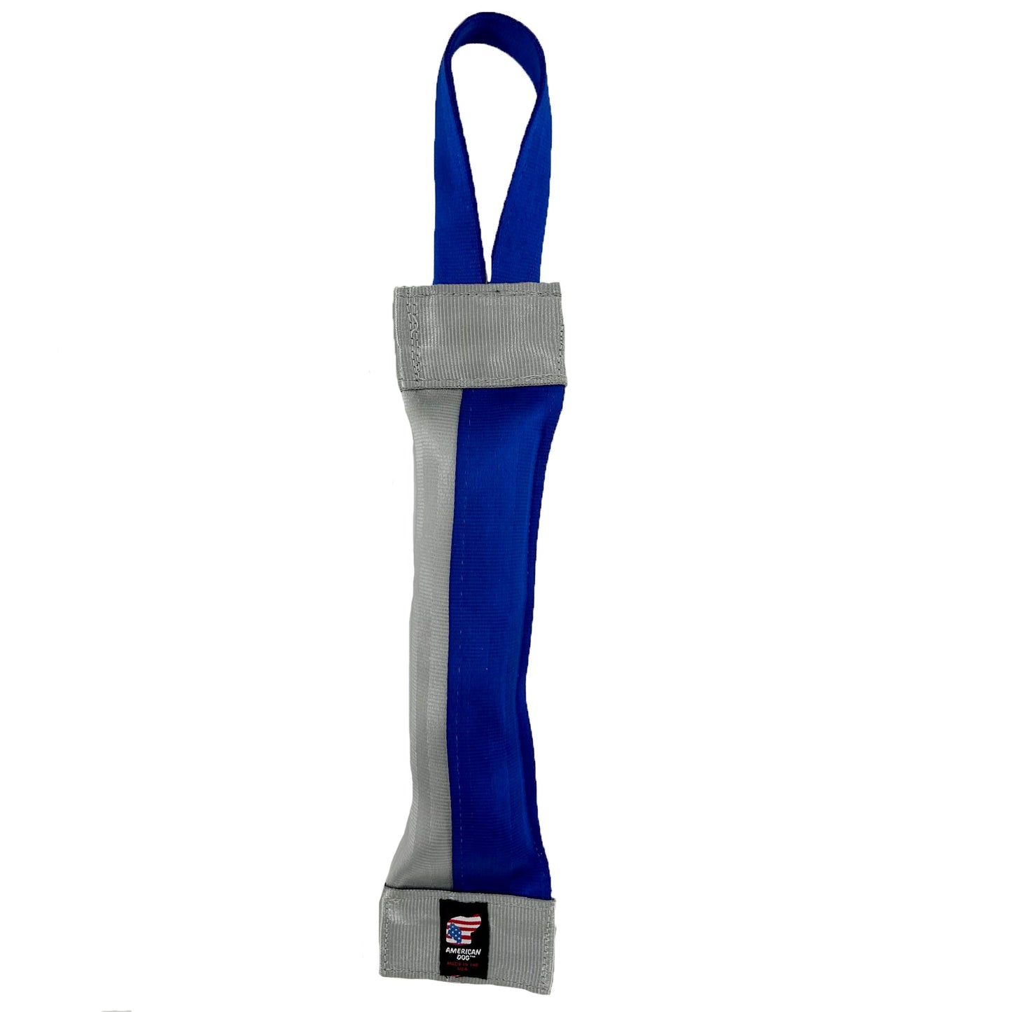 Dog Toy Seatbelt 2 Tone Tube Tug Interactive Plush Chew Play - main product image
