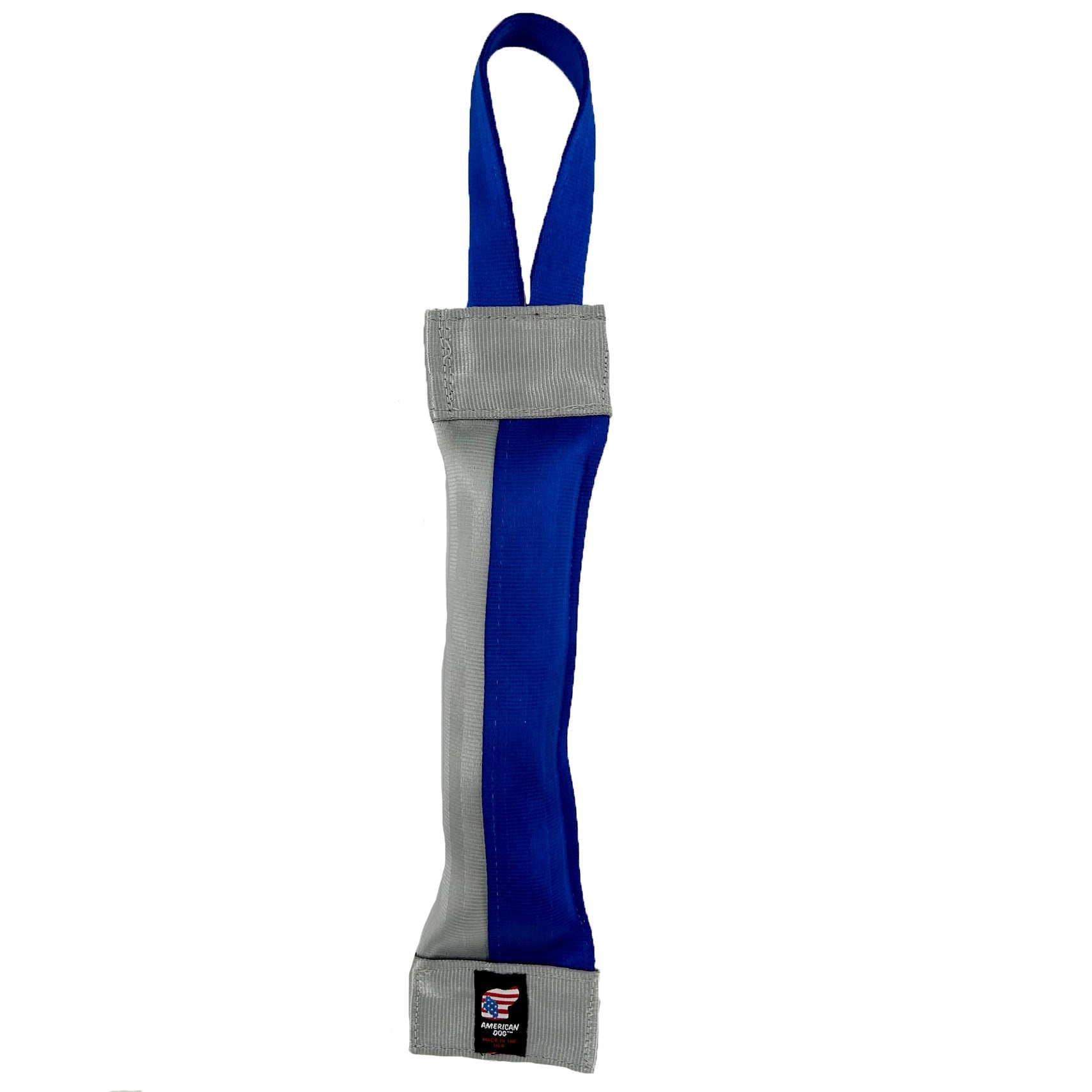 Dog Toy Seatbelt 2 Tone Tube Tug Interactive Plush Chew Play - main product image