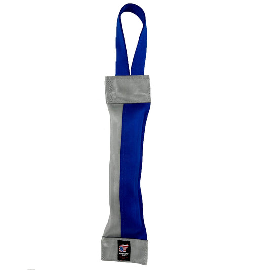 Dog Toy Seatbelt 2 Tone Tube Tug Interactive Plush Chew Play - main product image