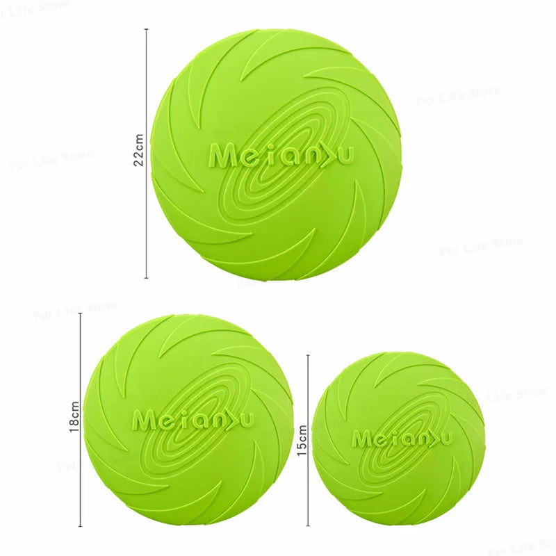 Bite Resistant Flying Disc Toys For Dog Multifunction Pet Puppy Training Toys Outdoor Interactive Game Pet Dogs Products - ga