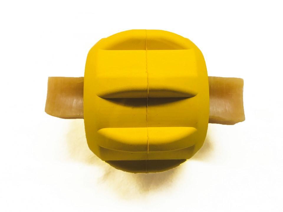 Gear Edispenser Durable Rubber Yak Chew Holder Treat Pocket - gallery image 10