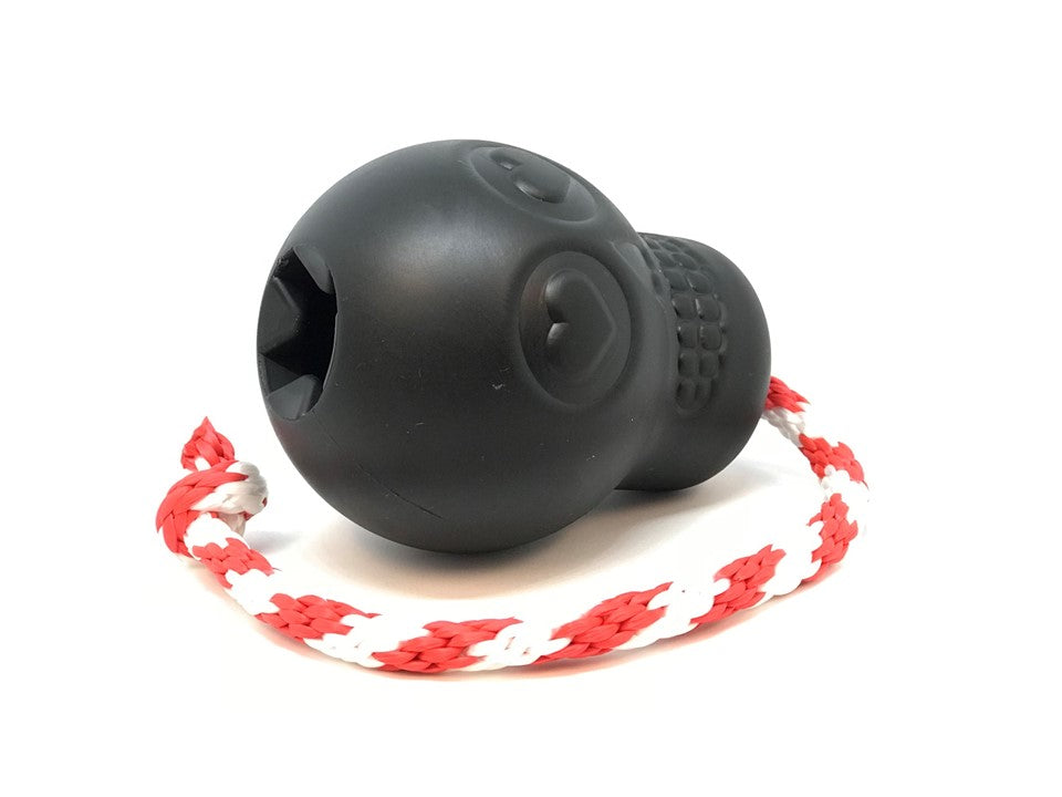 USA K9 Magnum Skull Black Magnum Rubber Chew Toy For Extreme - gallery image 6