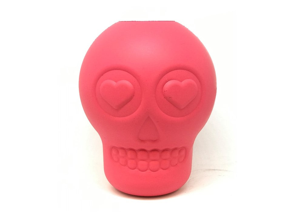 Sugar Skull Dog Chew Toy Treat Dispenser USA Made Sodapup - gallery image 5