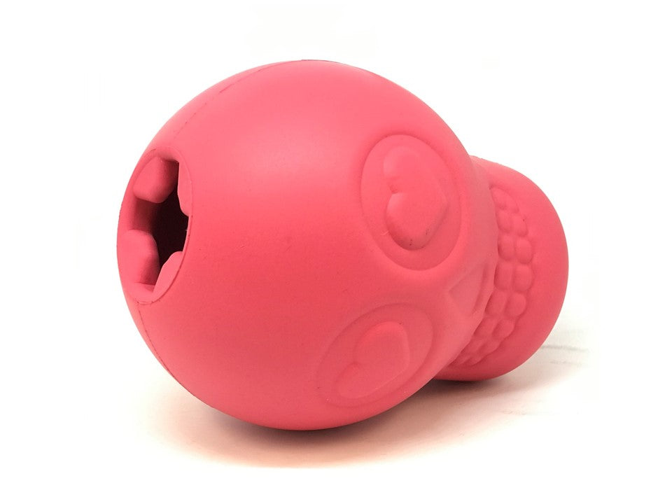 Sugar Skull Dog Chew Toy Treat Dispenser USA Made Sodapup - gallery image 6