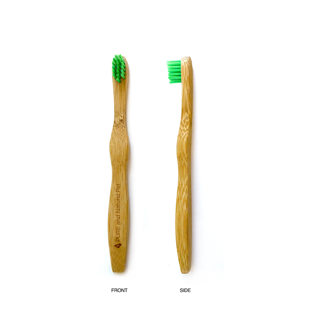 Tooth Gel and Bamboo Toothbrush for Small Dogs - Organic Dental Solutions� - close up view