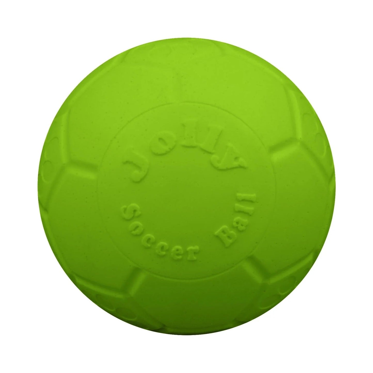 Jolly Pets Soccer Ball Assorted Colors 4In Interactive Dog - lifestyle view