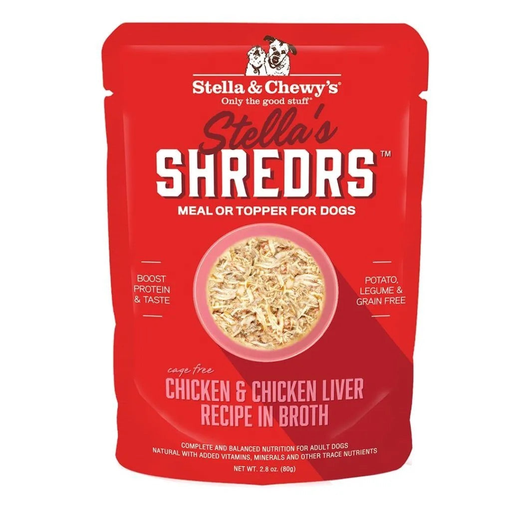Stella Chewys Stellas Shredrs Chicken Chicken Liver Recipe 2 - main product image