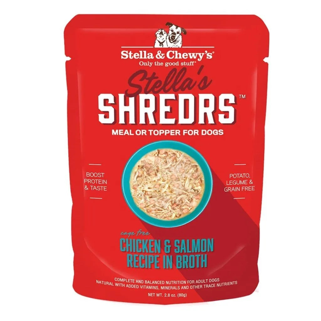 Stella & Chewy's Shredrs Chicken & Salmon Dog Food (2.8oz) - main product image