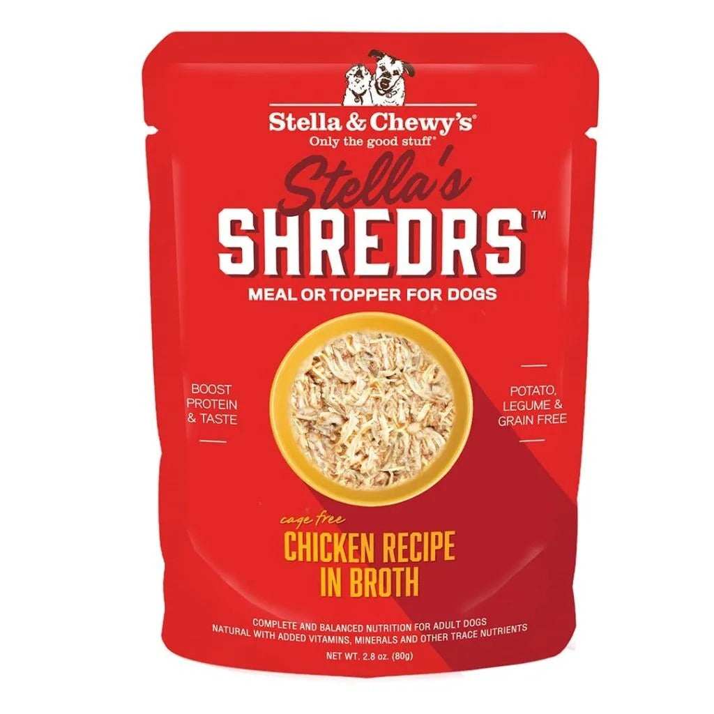 Stella Chewy S Shredrs Chicken Dog Food 2 8Oz Wet Dog Food - main product image