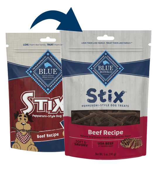 Blue Buffalo Blue Stix Soft-Moist Treats Beef Recipe (13oz) - main product image