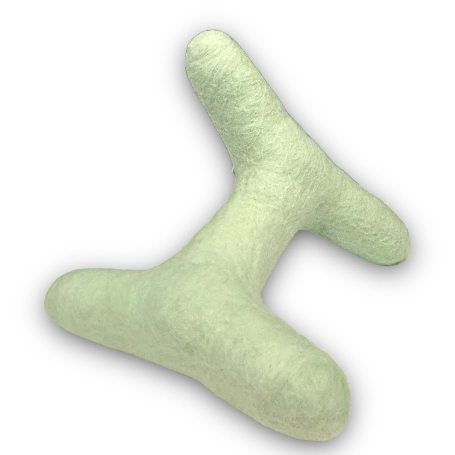 Strand Felt Dog Toy - close up view