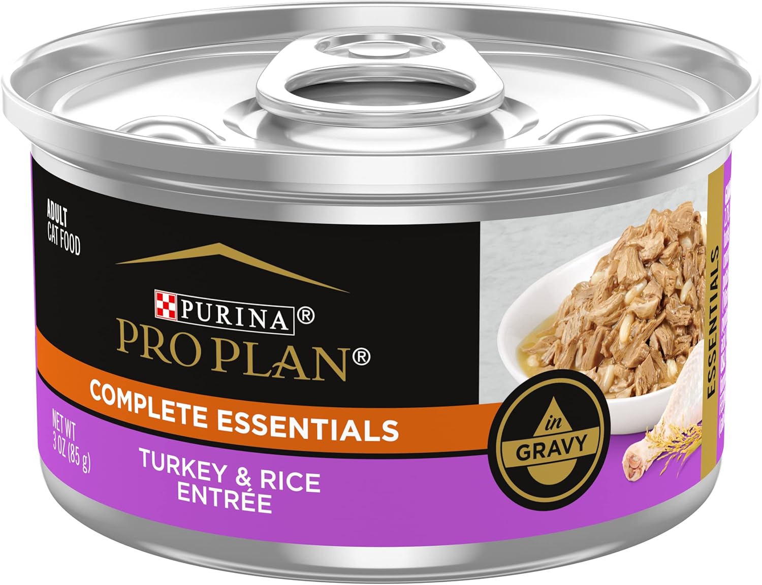 Pro Plan Complete Essentials Turkey Rice Entree In Gravy Wet - main product image