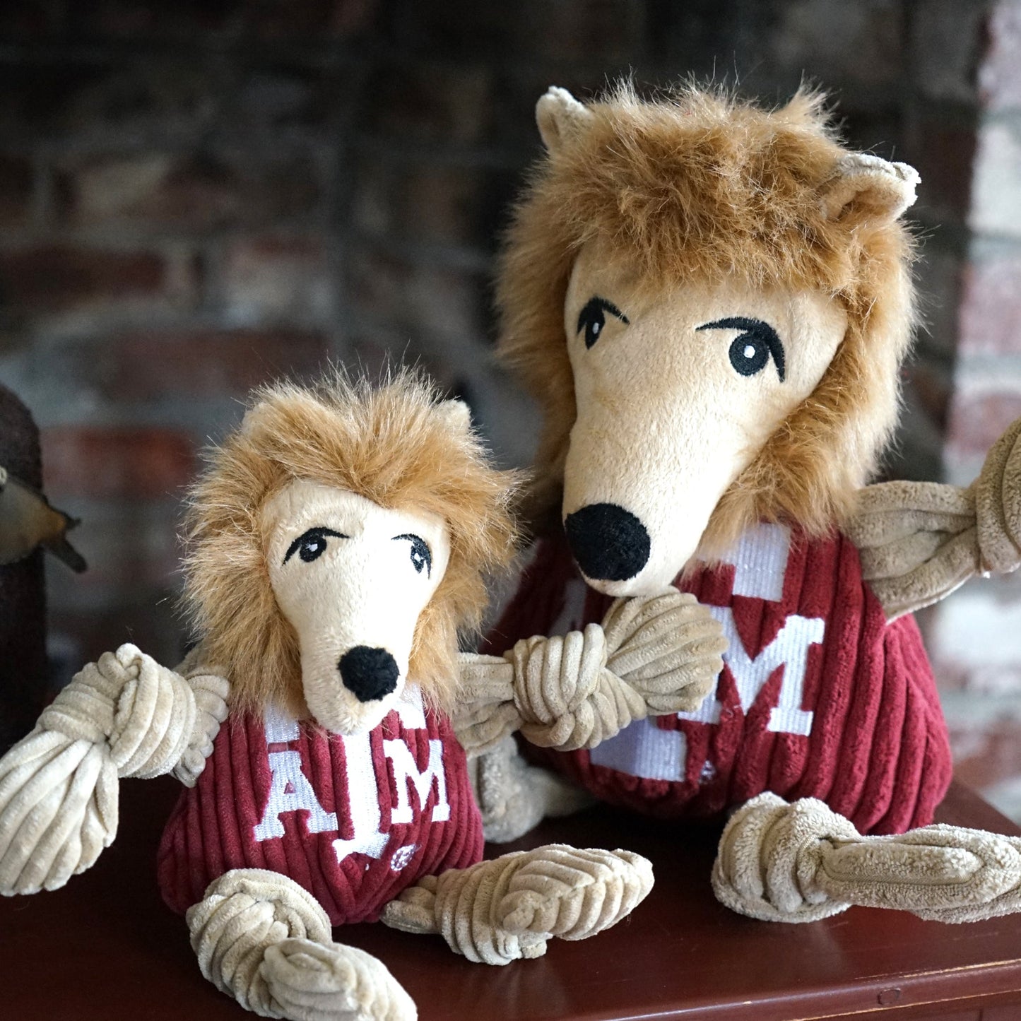Dog Toy NCAA Texas A&M University Reveille Knottie Plush Toy main product image for dogs and cats