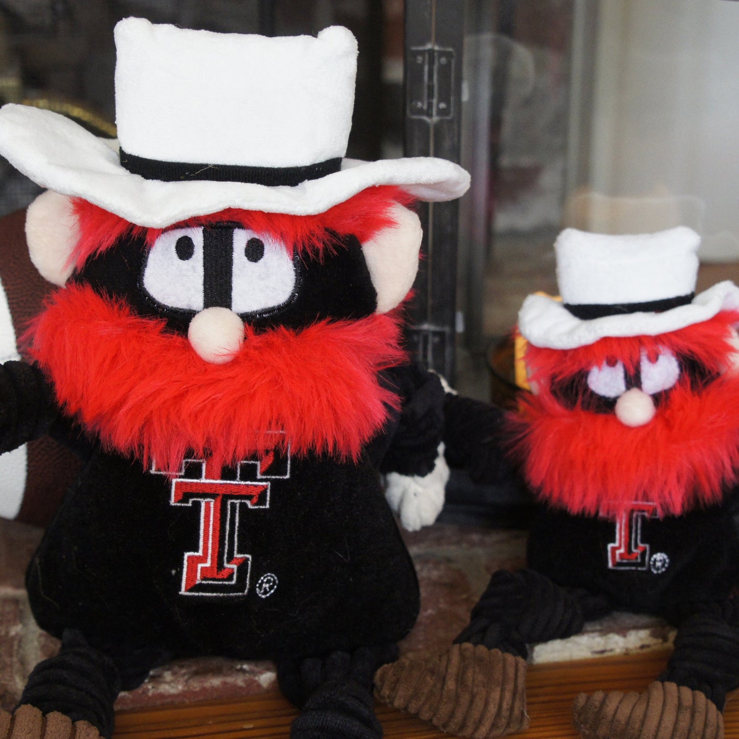 Dog Toy NCAA Texas Tech University Raider Red Knottie Plush main product image for dogs and cats