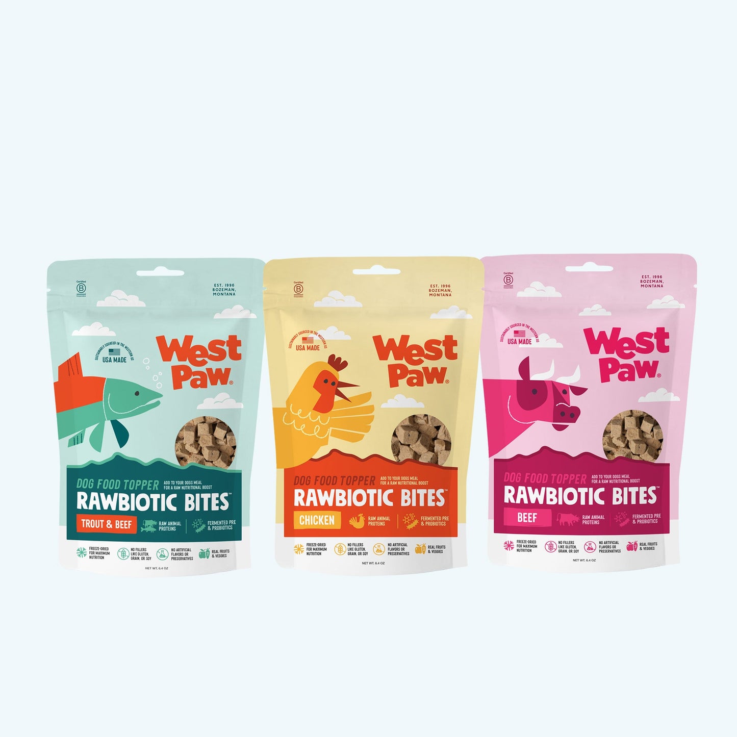 Dry Dog Food Trout Beef Meal Topper Daily Nutrition - gallery image 7