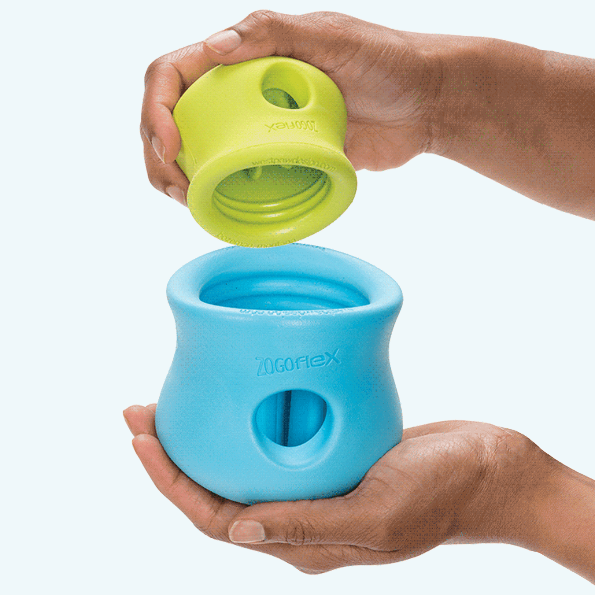 Toppl Interactive Dog Toy Durable Play Premium - lifestyle view
