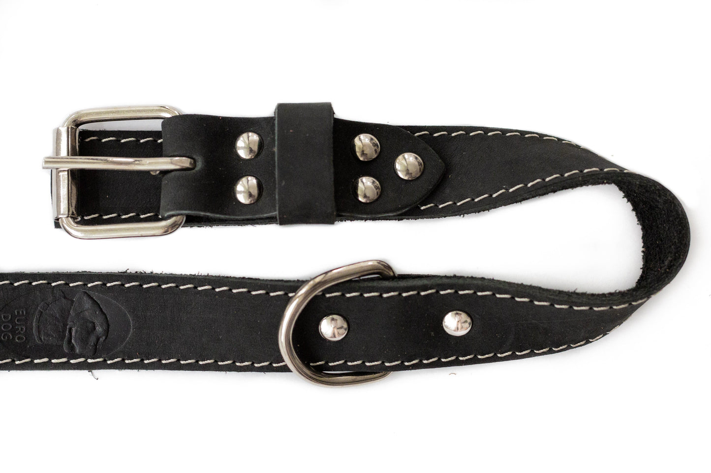 Dog Collar Pro Line Hunting Leather Collar and Leash Set - gallery product image for dog collar