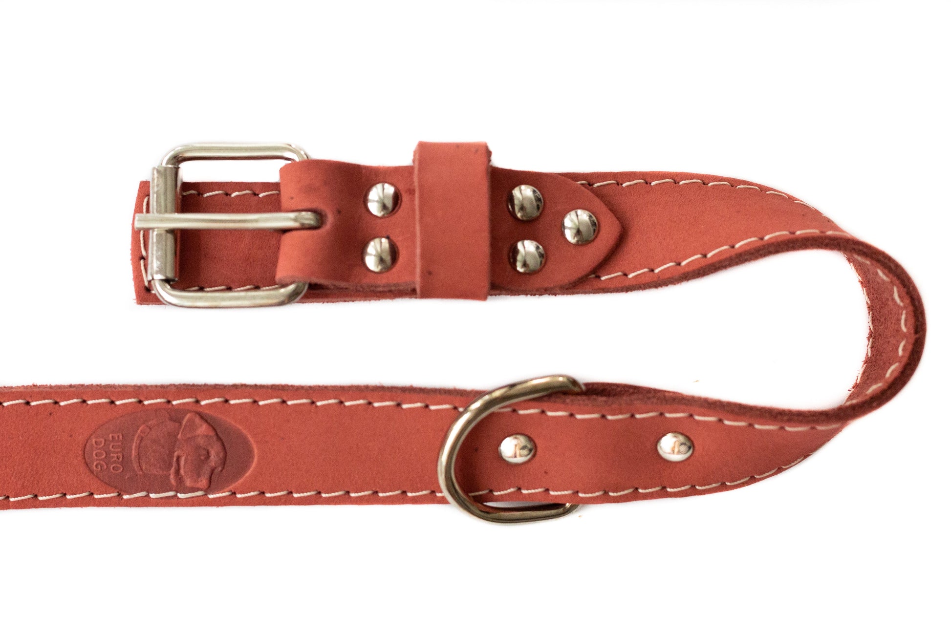 Dog Collar Pro Line Hunting Leather Collar and Leash Set - gallery product image for dog collar