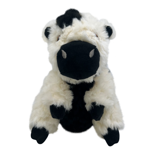 KONG Comfort Tykes Cow Plush Dog Toy Durable Play - main product image
