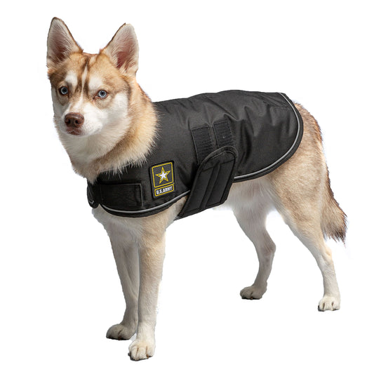 Us Army Dog Blanket Jacket Black Dog Jackets Premium Pet - main product image