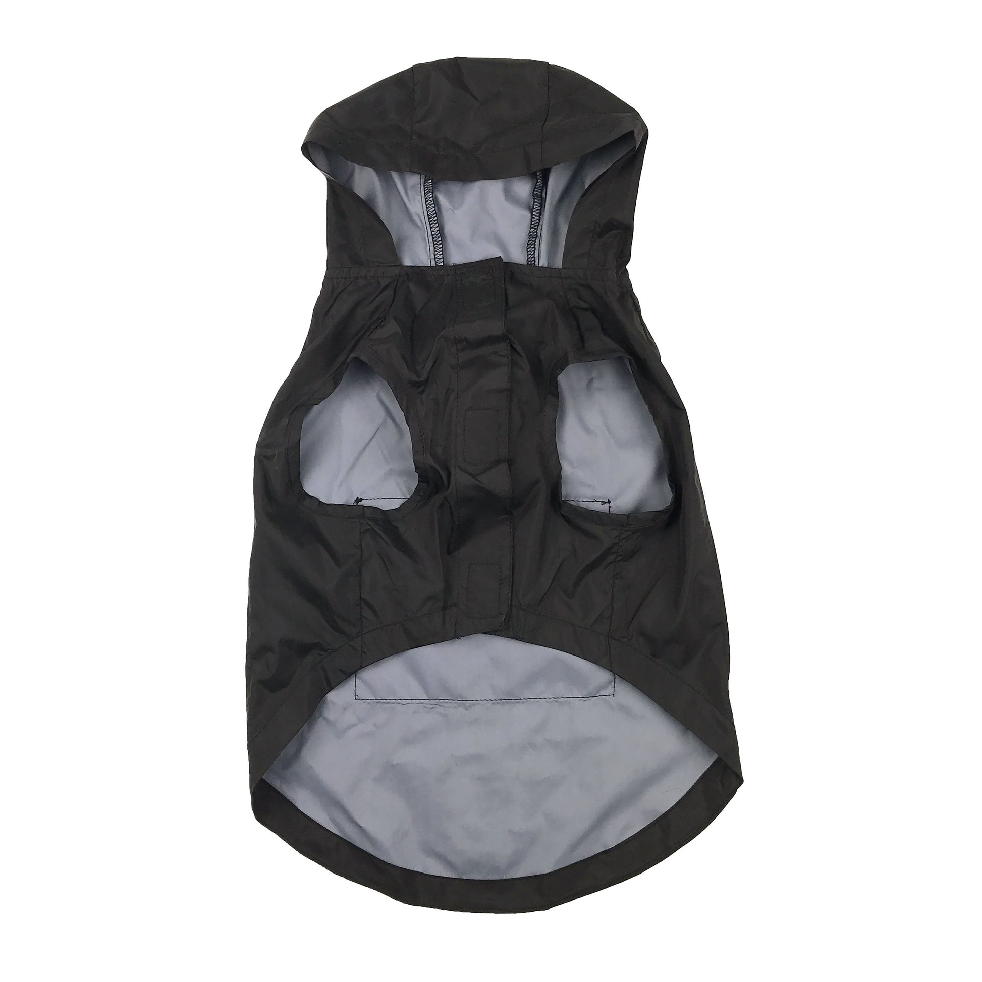 Us Army Packable Dog Raincoat Black Dog Apparel Premium Pet - lifestyle view