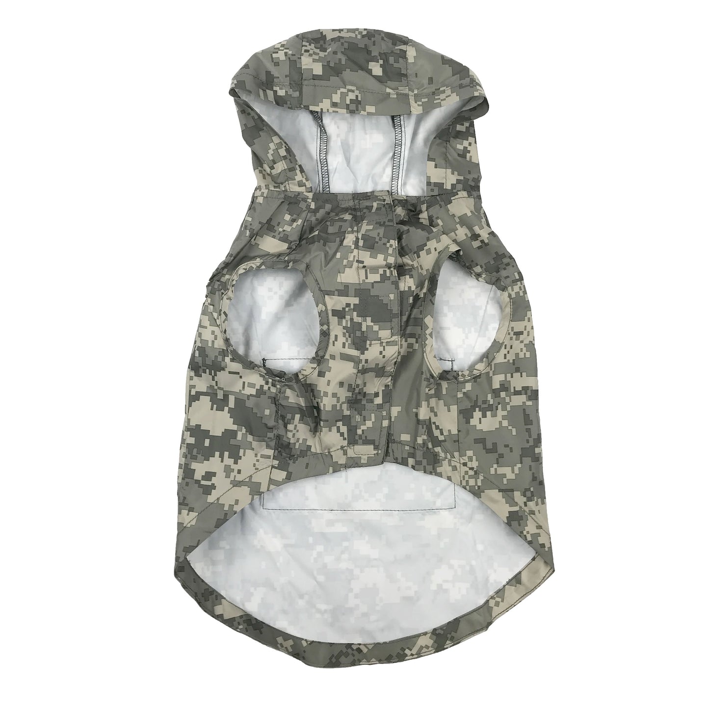 Us Army Packable Dog Raincoat Camo Dog Apparel Premium Pet - lifestyle view