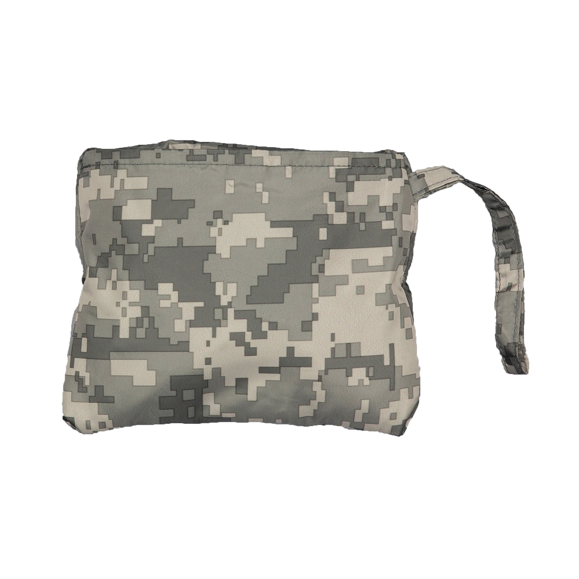 Us Army Packable Dog Raincoat Camo Dog Apparel Premium Pet - close up view