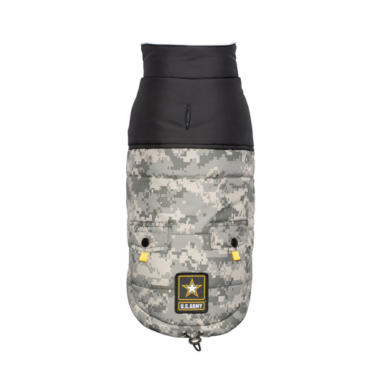 Us Army Dog Jacket Camo Dog Jackets Premium Pet Supply - main product image