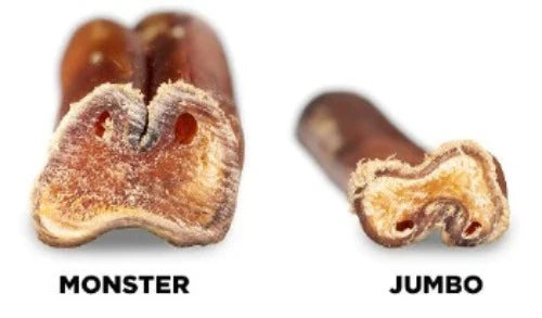 Stash Dog Monster Bully Sticks USA 12Inch Dog Treats Premium - close up view