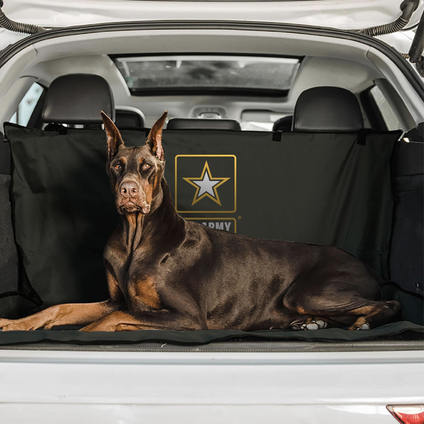 Us Army Car Or Suv Cargo Pet Cover Dark Camo Pet Travel Pet - main product image