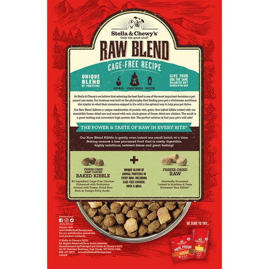 Stella Chewy S Raw Blend Cage Free Recipe Dog Food Dry Dog - detail view