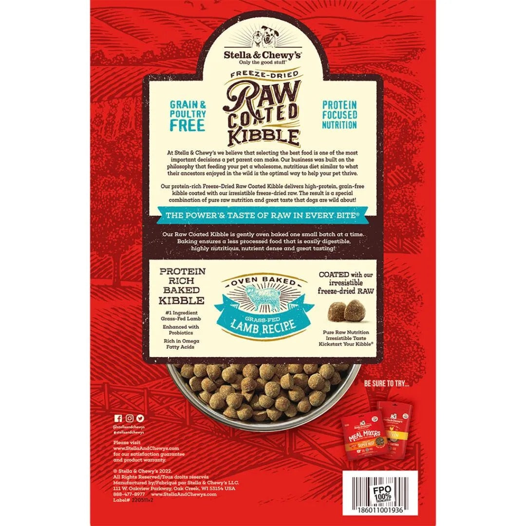 Dry Dog Food Stella Lamb Recipe 3 5lb Daily Meals Premium - detail view