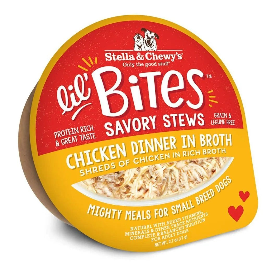 Stella & Chewy's Lil Bites Stew Chicken Dog Food (2.7oz) - main product image