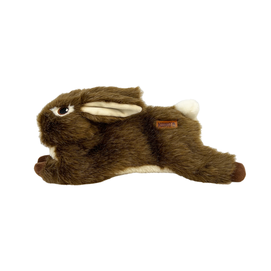 KONG Wild Low Stuff Rabbit Medium Plush Dog Toy Durable Play - main product image